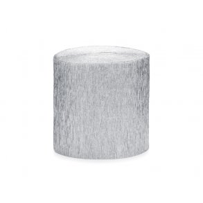 Crepe rulle 4 st Silver