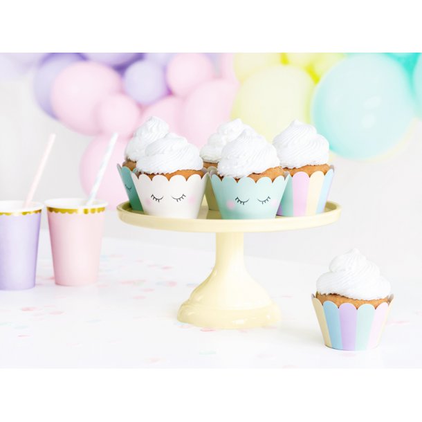 Cupcake forme pastel