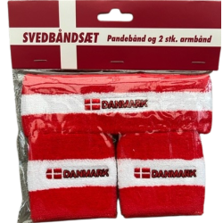 DANMARK svettband set