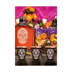 Day of the Dead shots glas 