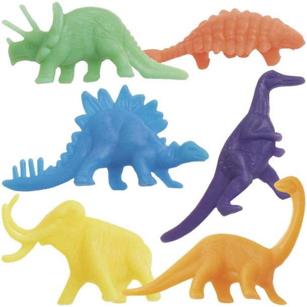 Dinosaur sm legefigurer