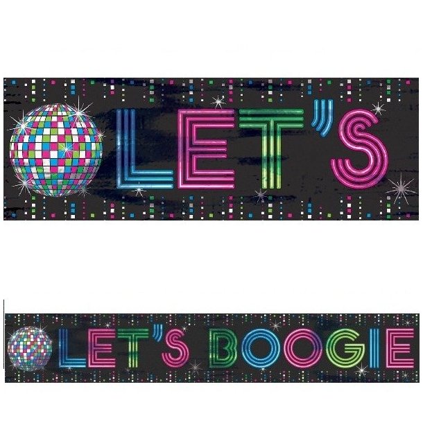 Lets Boogie foliebanner