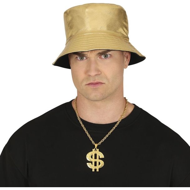 Dollar halskde guld-metal