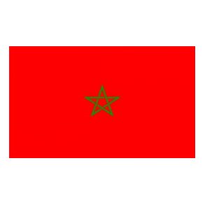 Papirflag Marokko p pind, A4