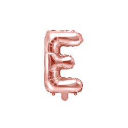 Folie ballon BOGSTAVER - Rosegold, 35 cm