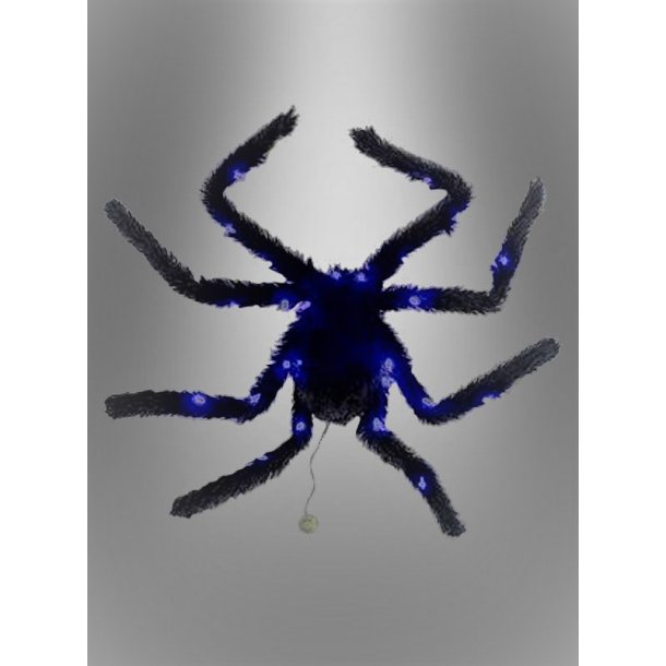 Edderkop med lysdioder
