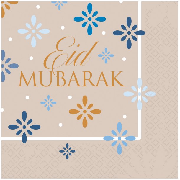 Eid Mubarak servietter