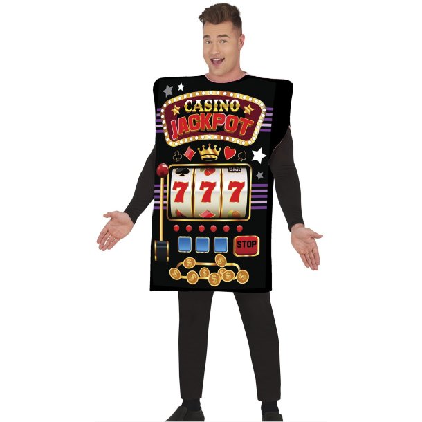 Enarmet tyvekn�gt - casino kostume