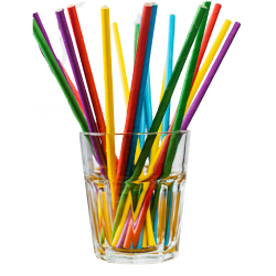 Sugerr i papir i Bl. Farver