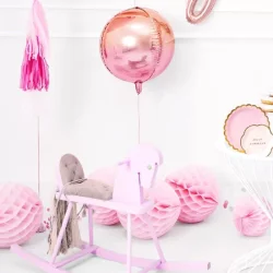 Ombre Folieballon Pink / Orange