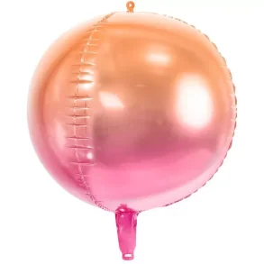 Ombre Folieballon Pink / Orange
