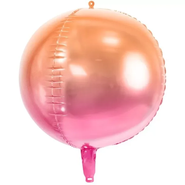 Ombre Folieballon Pink / Orange