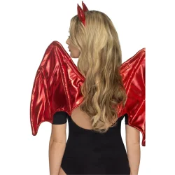 Djvulsset med vingar och horn