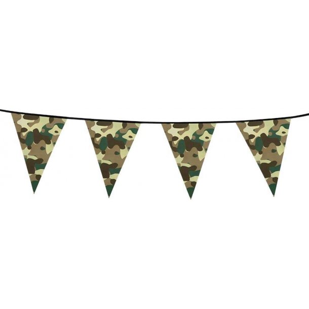 Camouflage flagbanner
