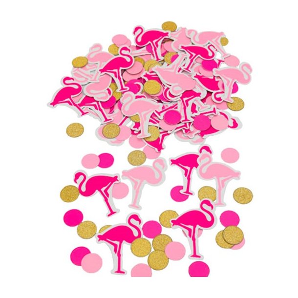 Flamingo konfetti