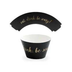 Trick or treat Cupcake wrappers