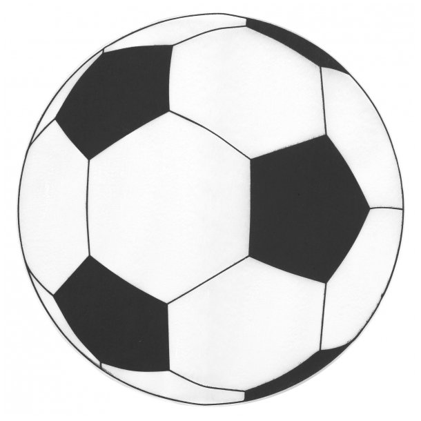Fodbold dækkeservietter