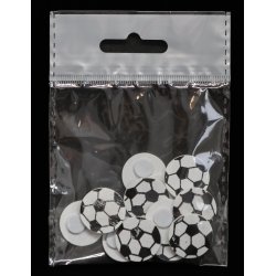 Fodbold konfetti i tr