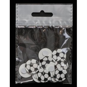 Fodbold konfetti i tr