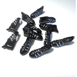 Fodboldstvler 12 stk. i sort