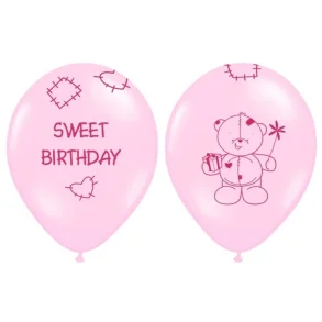 Ballonger fr fdelsedag i rosa - Sweet Birthday