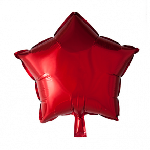 Folie ballon Stjerne RD 46 cm