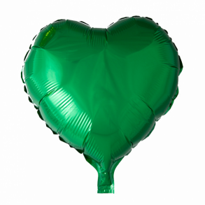 Folie ballon Hjerte 46 cm GRN