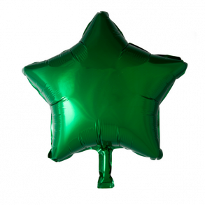 Folie ballon Stjerne GRN 46 cm