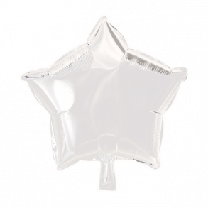 Folie ballon Stjerne HVID 46 cm