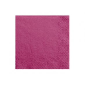 Frokostservietter, 20stk PINK