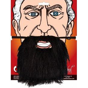 Helskgg med elastisk SVART