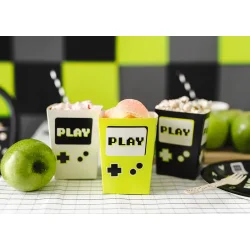 Gamer popcornmuggar mix 7x7x12cm