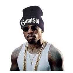 Gangsta mssa i svart