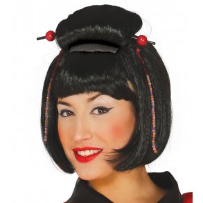 Japansk Geisha paryk