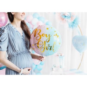 BOY or GIRL folieballon
