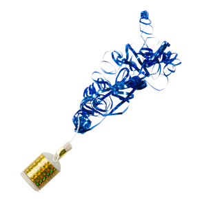 Gender reveal  Party poppers bl