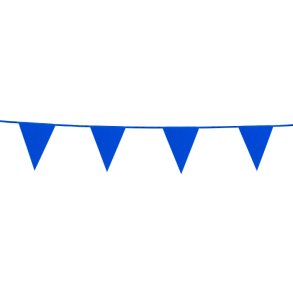 Flagbanner med 12 flag i Glitter-Bl