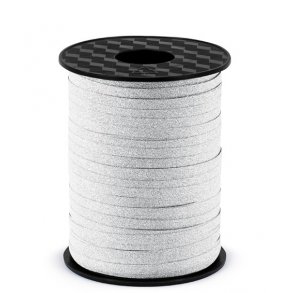 Gavebnd 225 m Glitter slv