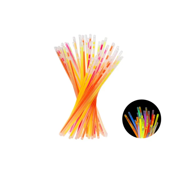 Glow sticks - knæklys 100 stk.