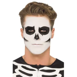 Skelet ansigtsmalings st - glow