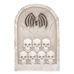 Gravsten fr Halloween-trdgrden