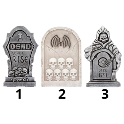 Gravsten fr Halloween-trdgrden