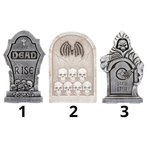 Gravsten til Halloween
