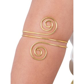 Grekiskt �verarmsarmband Guld