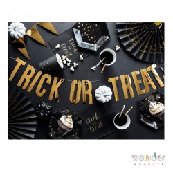 Trick or Treat Banner guld