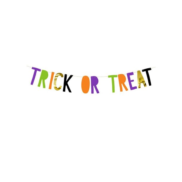 Trick or Treat kartonbanner