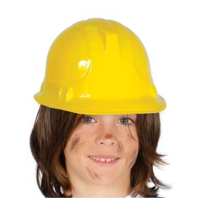 Gul hjelm Barn