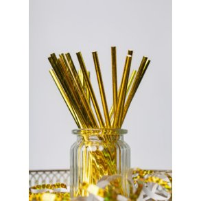 Sugerr i papir guld 20stk