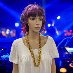 Guld halsband XL budget