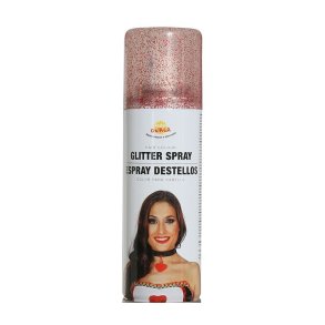 Rd glitterhrspray